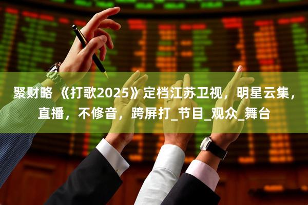 聚财略 《打歌2025》定档江苏卫视，明星云集，直播，不修音，跨屏打_节目_观众_舞台